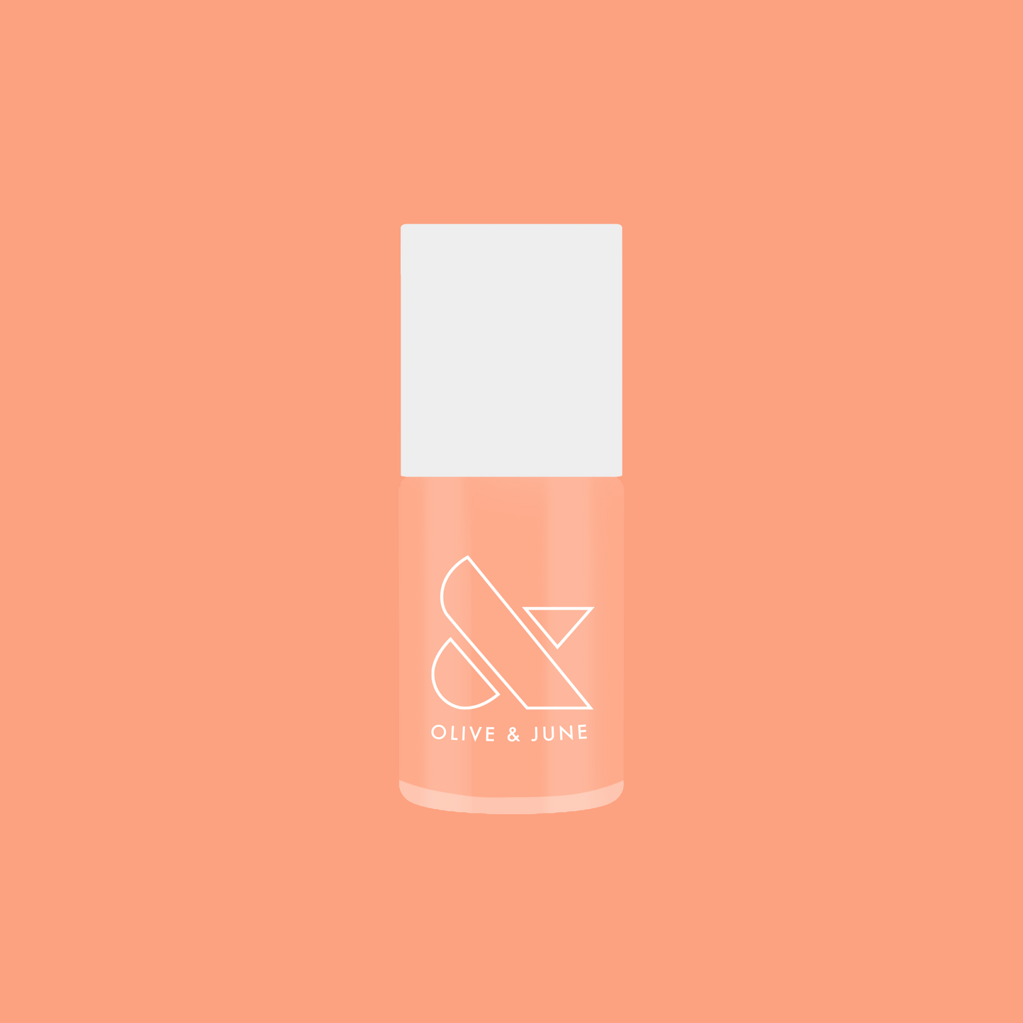 Bottle of It’s Serving Melon Cocktails nail polish in soft pastel melon shade for fresh, long-lasting at home manicure looks