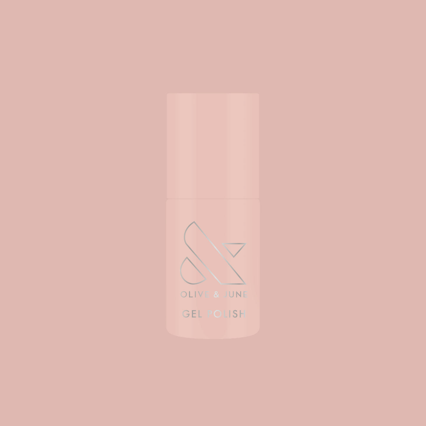 The Queen Takes Her Tea With Milk - Gel nail polish bottle in soft neutral mauve shade for a delicate mani by Olive and June