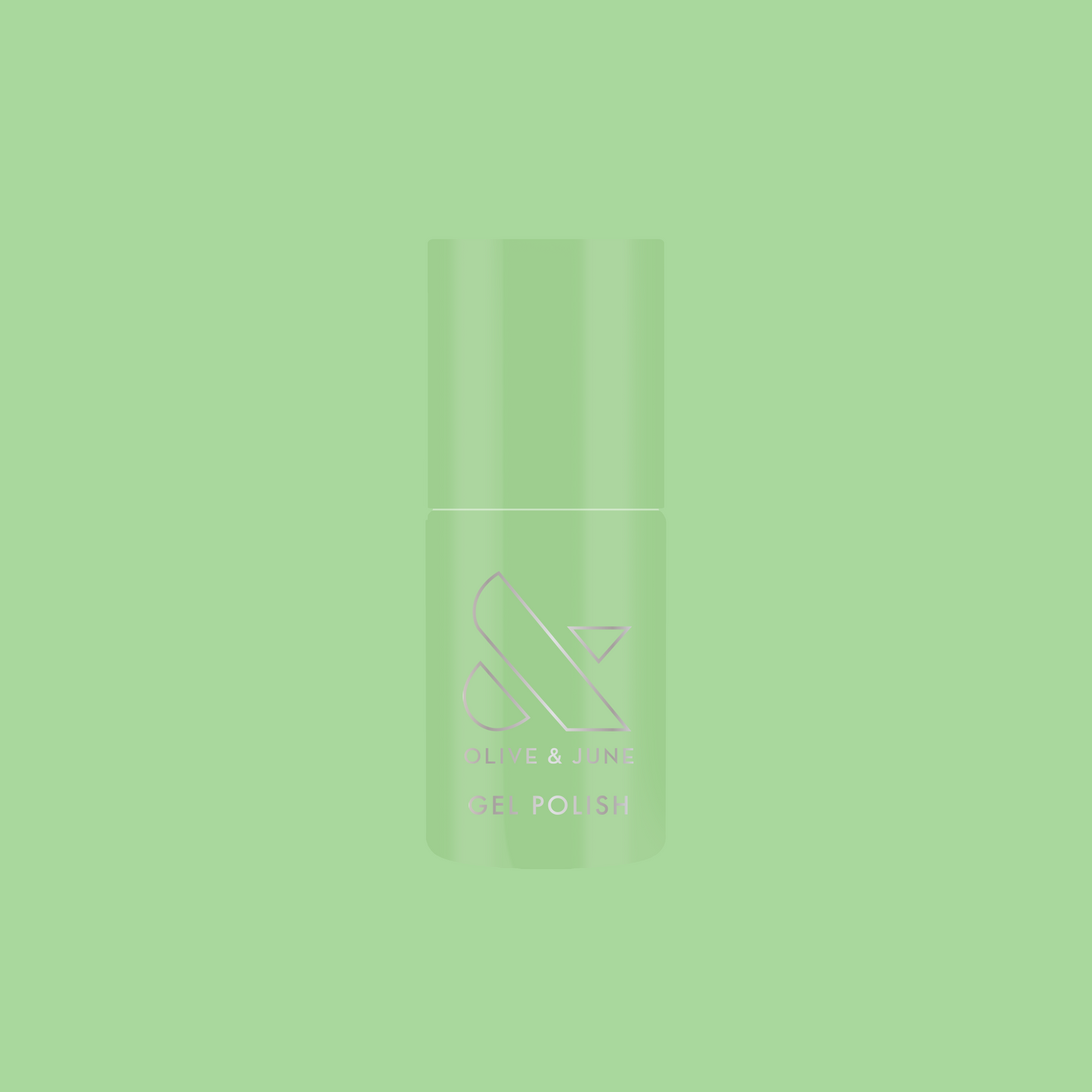 Aced It - Gel nail polish bottle in cool pastel green for easy, long-lasting gel mani at home or salon