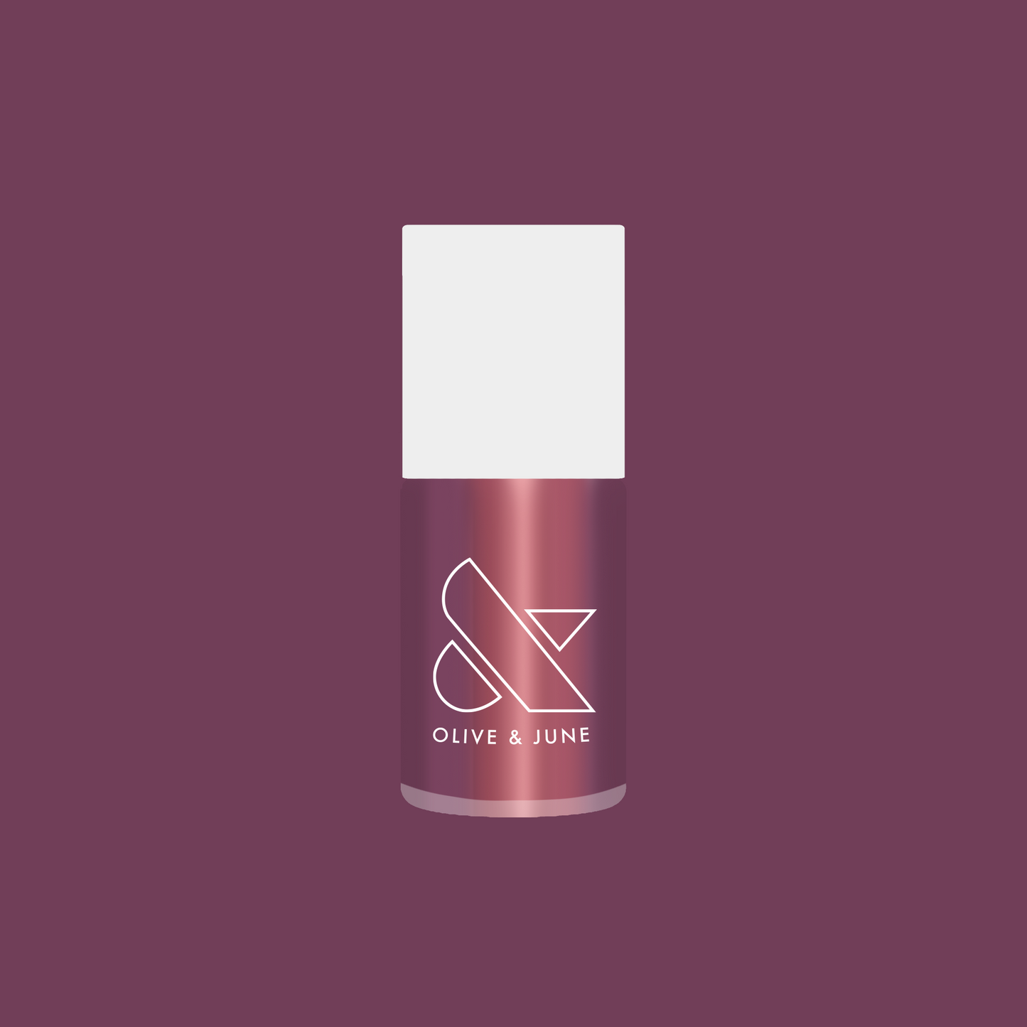 Olive and June Mermaid Hair nail polish bottle in purple iridescent shade for at-home manicure or gel polish use