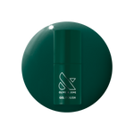Fiddlefig - Gel bottle on deep leafy green gel polish for a fresh, long-lasting mani by Olive and June