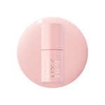 HZ - Gel neutral rosy gel polish bottle on matching soft pink background for long-lasting mani polish