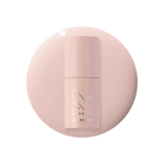 Soap Nails Gel System gel polish bottle on soft pink circular background for long-lasting at-home mani