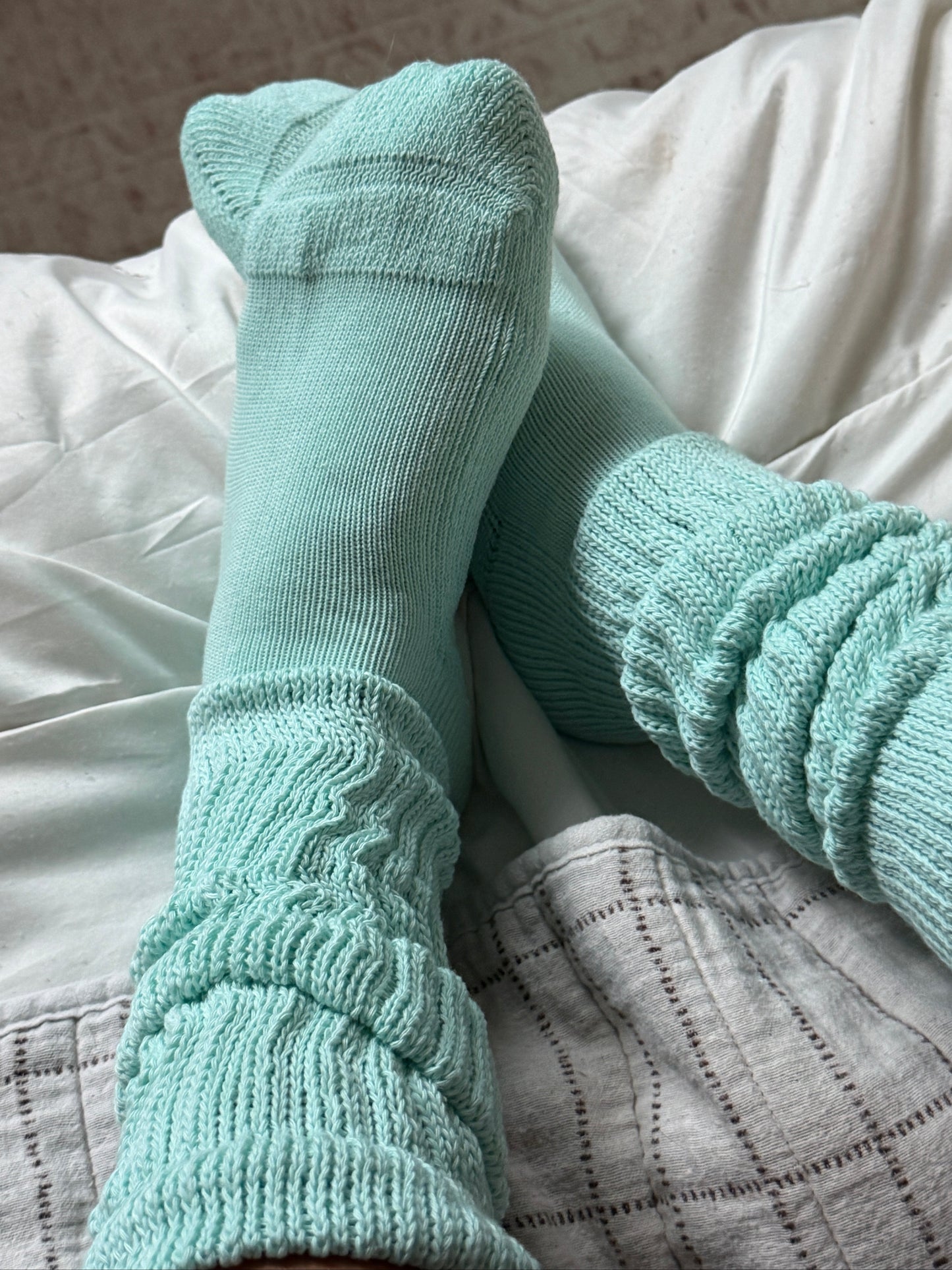 Mint Cozy Socks